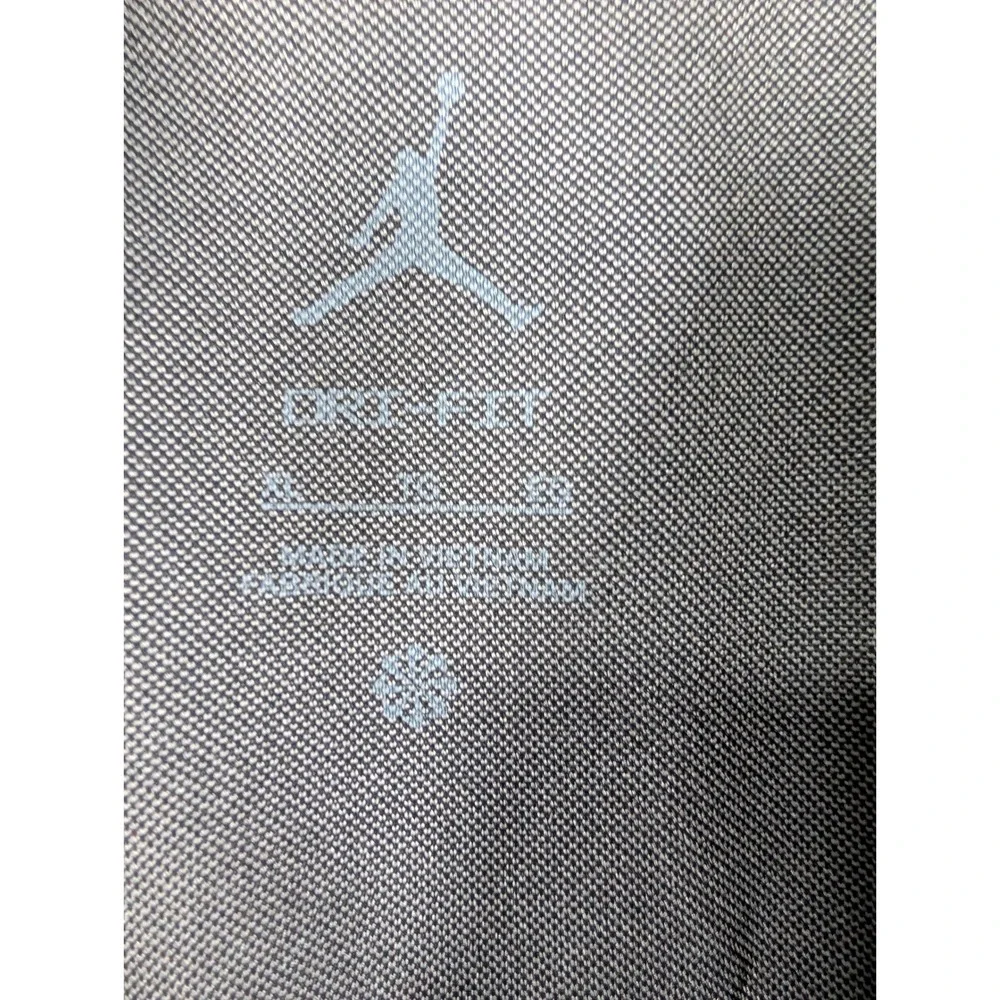 Jordan Dri-FIT Mens XL Marietta Pioneers Polo Shirt Black Gray FN6924-010